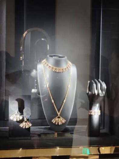 Messika jewellery display at The Chanakya